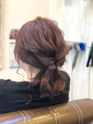 ショート ヘアアレンジ 北堀江【HUE】 アオキ　コータのヘアスタイル