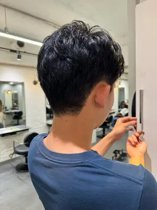 メンズ 赤み無し柔らかカラー 【梅田】madokaのヘアスタイル