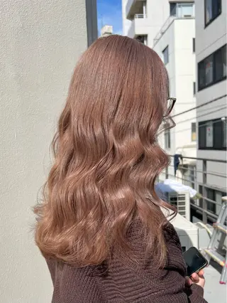ロング カラー ブリーチ　ハイトーン 特化🌈フジタハルキのヘアスタイル