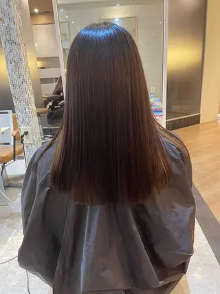 ロング 美髪質改善✨ 縮毛矯正✨HIDEのヘアスタイル