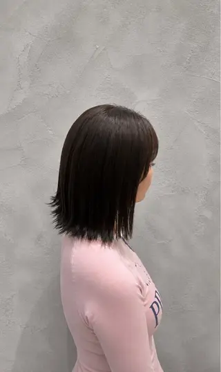 ショート 🖤yumi🖤🎀 透明感カラー韓国ヘアのヘアスタイル