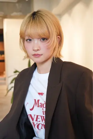 ショート rino/カット/ ショート／名古屋のヘアスタイル