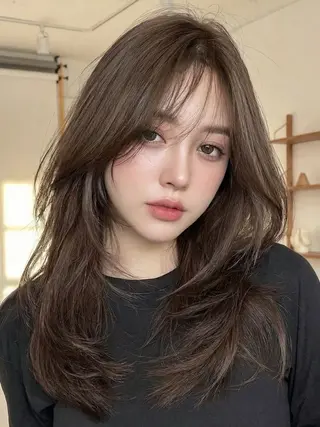 ロング レイヤー/垢抜け/ TAISHIのヘアスタイル