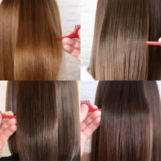 ミディアム 髪質改善特化KIZU /艶髪研究（京都）のヘアスタイル