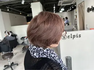 ミディアム カラー 脱白髪染め❕白髪 ぼかし特化🌟ヨコタのヘアスタイル