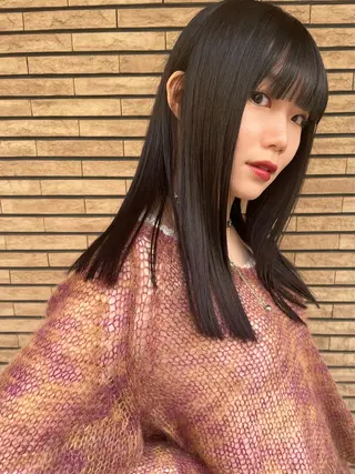 ミディアム カラー 🌼似合わせカット 🌼おぎの みき🌼のヘアスタイル