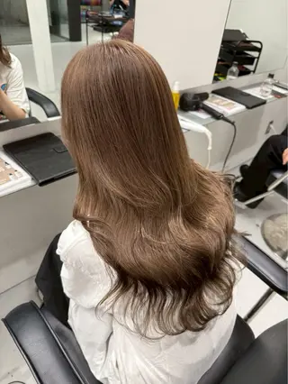 ロング カラー カラーモデル募集中 /新潟万代/かこ🩵のヘアスタイル