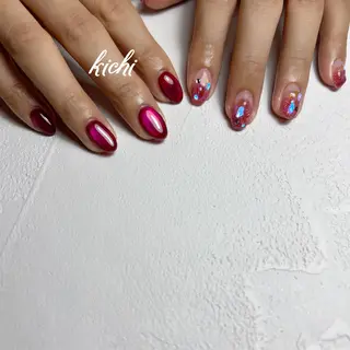 ネイル kichi･: *のネイルデザイン