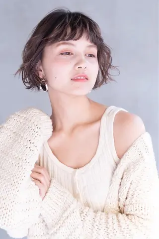 ショート カラー 艶髪/レイヤーカット /髪質改善/清水のヘアスタイル