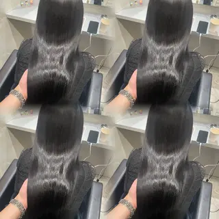 ロング カラー レイヤー×髪質改善 にちか🐰🎀のヘアスタイル