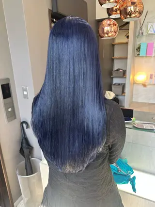 ロング カラー AYAKASA 暖色カラー/レイヤーのヘアスタイル