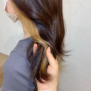 ロング 水口 莉央のヘアスタイル