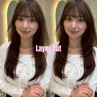 saki /レイヤー / 髪質改善のヘアスタイル