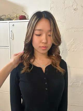 セミロング stylist 倉本恋のヘアスタイル