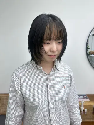 ミディアム カラー 【sica】 nanaのヘアスタイル