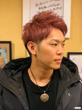 ショート カラー 砂川 太成のヘアスタイル