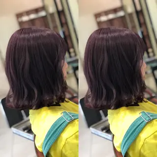 ミディアム Y Uのヘアスタイル
