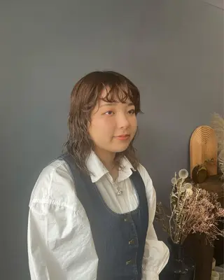 パーマ 内田 友香のヘアスタイル