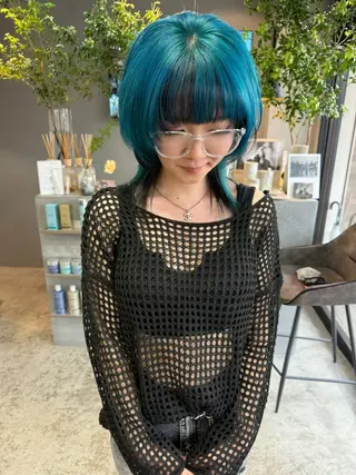 ミディアム 🍀石川尚之🍀 HELIMのヘアスタイル