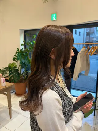 ロング 悠良/平塚 似合わせ/カラーのヘアスタイル