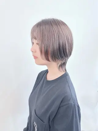 ショート ボブ/ゆるふわ ボブパーマ/とういのヘアスタイル