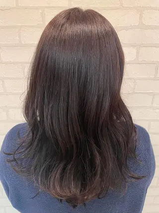 セミロング カラー 🐤 ゆい🐓のヘアスタイル