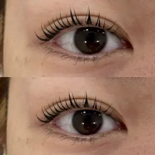 マツエク・マツパ eyenico心斎橋 藤田のマツエク・マツパデザイン