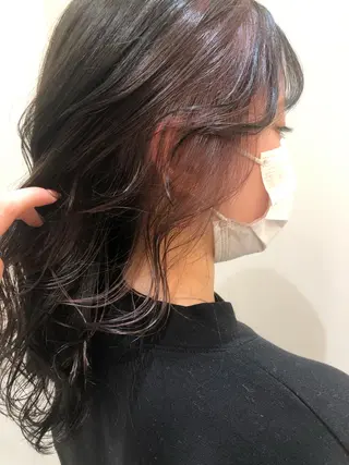 ロング 銀座／レイヤーカット 🤍内野すみれのヘアスタイル