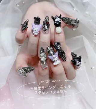 ネイル 日暮里2 lavenderのネイルデザイン