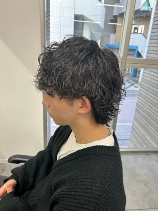 パーマ メンズ パーマ支持率No.1 ❤️🔥安成弾のヘアスタイル