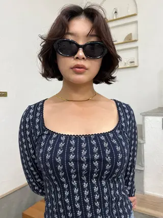 ショート イシイ モエカのヘアスタイル