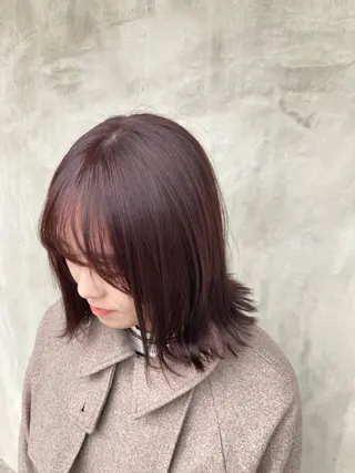 ミディアム カラー 大西 瞭弘のヘアスタイル