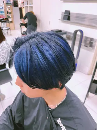 ショート カラー 小野 達己のヘアスタイル