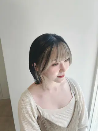 ミディアム 💎韓国カラー Giness坂下巧のヘアスタイル