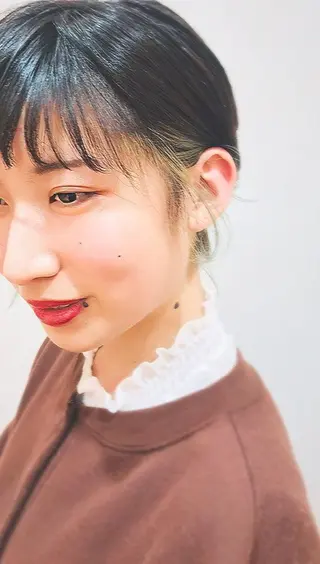 カラー 大野 あさみのヘアスタイル