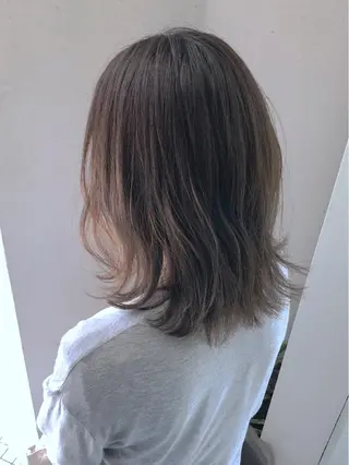 ミディアム カラー 髪質改善/艶髪 やまなかのヘアスタイル