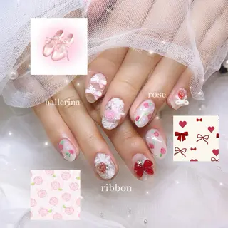 ネイル ワンホン♡Maple ♡Miyuuのネイルデザイン