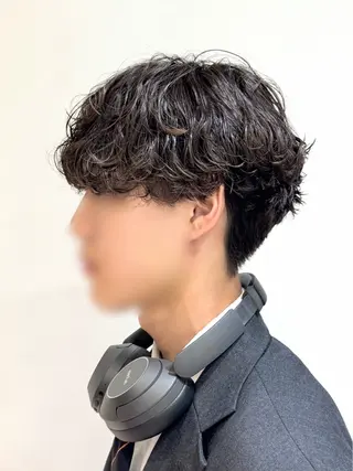 パーマ メンズ 【𝐀𝐬𝐡-池袋 】ひな💭🎀のヘアスタイル