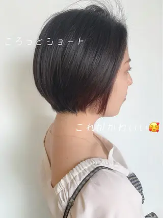 ショート 🎉骨格矯正カット ばば　としまさのヘアスタイル