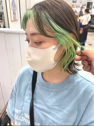 ミディアム カラー 📍葛西りんたろう/ ENVのヘアスタイル