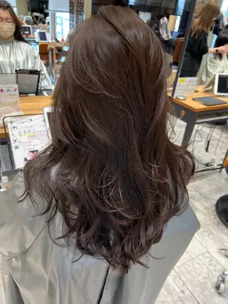 セミロング 映える顔まわり/前髪 特化 💗 ユキマのヘアスタイル