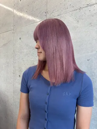 ミディアム 天神美容室  / maiのヘアスタイル