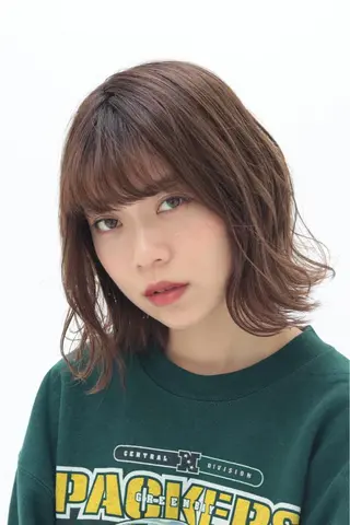 セミロング しが りょーたのヘアスタイル