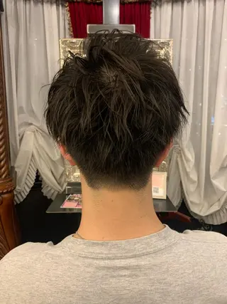 ショート メンズ 藤井菜々 （エルベスアクト）のヘアスタイル