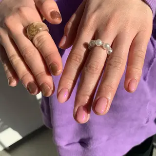 ショート ネイル emanon 新宿東口店所属・nailist akariのネイルデザイン