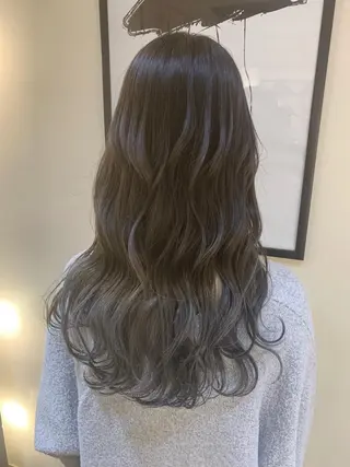 セミロング カラー 中塚 義人のヘアスタイル