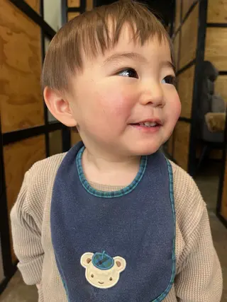 ショート カラー パーマ ヘアアレンジ メンズ キッズ ネイル マツエク・マツパ アイブロウ 久木原 ゆりのヘアスタイル