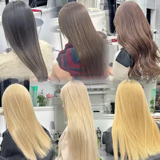 セミロング 🎗副店長/井上 竜 ブリーチ指名No.1のヘアスタイル