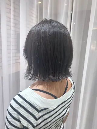 ミディアム 🤎オリーブカラー× パーマ特化💫森口のヘアスタイル