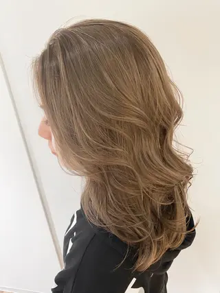 ミディアム カラー 【safric】 NAOのヘアスタイル